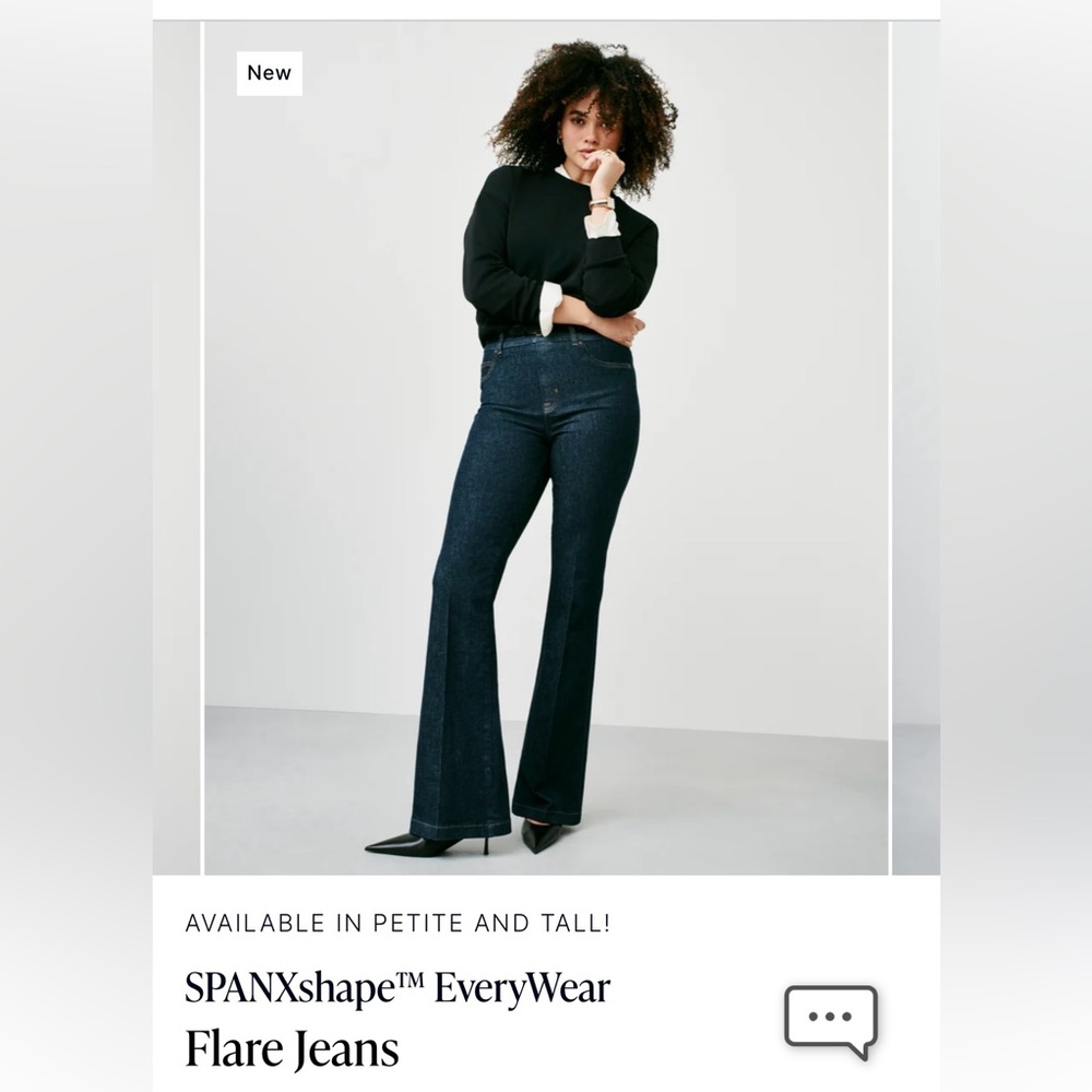 NWT SPANX Flare Jeans💙💙

SPANXshape™ EveryWear
Flare Jeans